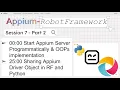7 2 Appium - Start Appium Server Programmatically and OOPs implementation
