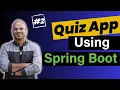Quiz App Using Spring Boot Microservices Tutorial