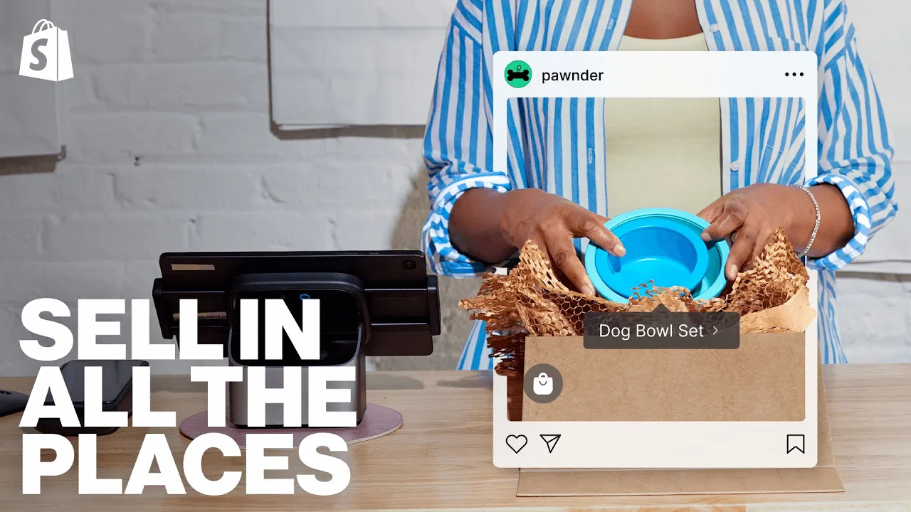 Shopify — Shopify — Sell Online and In Person (YouTube video ad)