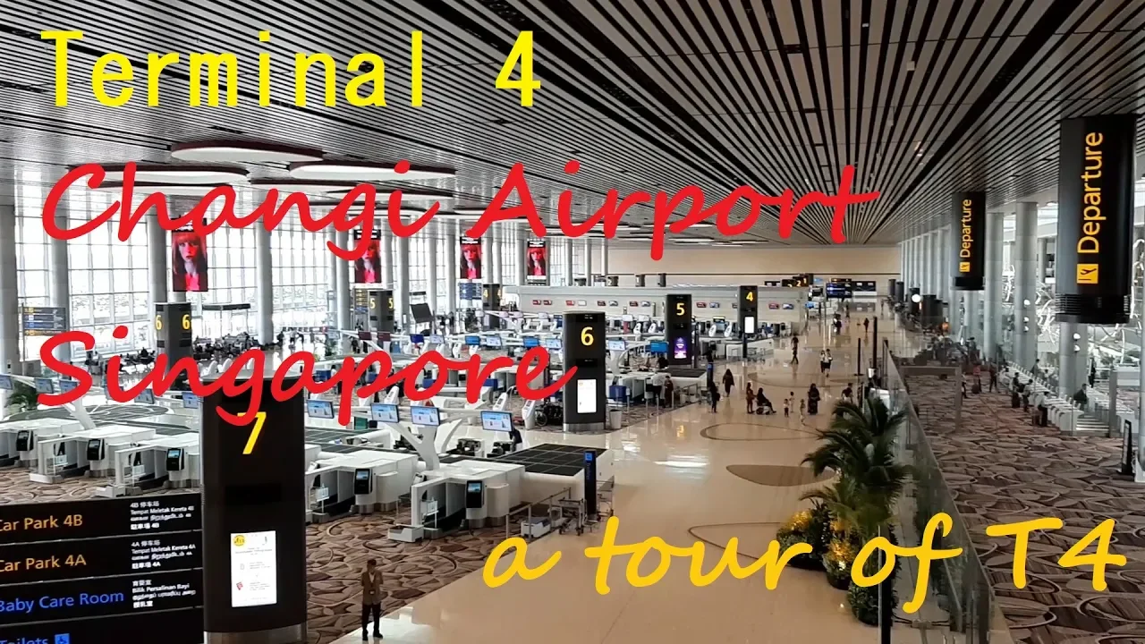 GettingLost Adventures : Terminal 4, Changi Airport, Singapore. A tour of T4