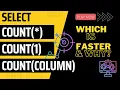 Difference Between Counts Oracle SQL PLSQL Tricky Interview Questions