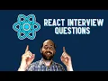 React Interview Questions 2020 7 Questions