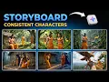 How to Create AI Movies with Consistent Characters FREE Google Flow Storyboard Studio