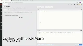 Codewars 8 kyu Bin to Decimal JavaScript