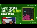 ASMR Coding Coding Tetris with C No Talking