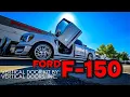 Ford F-150 Shelby Gets the Vertical Lambo Doors Upgrade Installation in Lake Elsinore CA by VDI