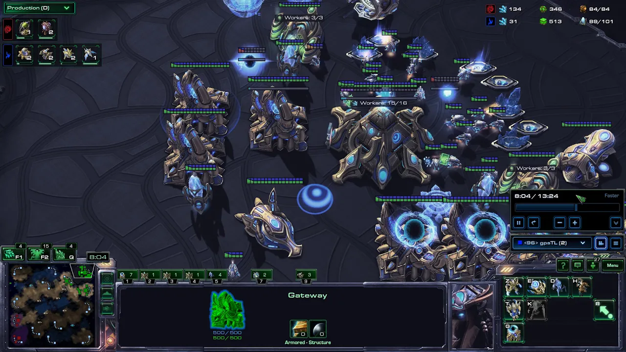 PvZ - Weird Game: Spawning Pool 00:20 Into Mutalisks Banelings Roaches Hydras