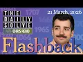 Flashback - 21 March 2026