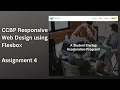 Responsive Navbar CCBP Flexbox Coding Assignment 4 Solution Responsive Web Design using Flexbox