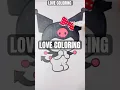 Coloring KUROMI