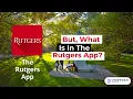 The Rutgers App - New Student Navigation