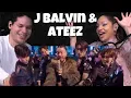 Download Lagu WHAT IS THIS SHOW? Waleska \u0026 Efra react MI GENTE— J BALVIN X ATEEZ Hongjoong, Yeosang, San y Mingi