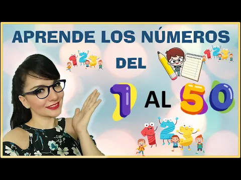 Download MP3 LOS NÚMEROS DEL 1 AL 50 👧🏻🧒🏻📘📗