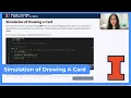 Mastery Platform Walkthrough Simulation of Drawing Card