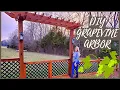 How To Build A Garden Arbor DIY Grapevine Arbor And Pergola