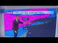 Winter storm watch issued for NY NJ as snowstorm barrels toward region
