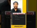 Bigint Operator In Javascript