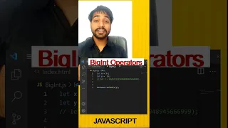 Bigint Operator In Javascript