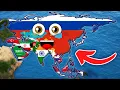 Countries of Asia - All Country Names and Capital Cities Continents of the World