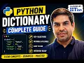 Python Dictionary Complete Tutorial CBSE Class 11 12 BCA MCA B Tech Beginners Hindi English