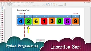 Python Insertion Sort