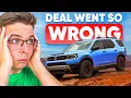 Argument with SALES MANAGER OVER A HONDA