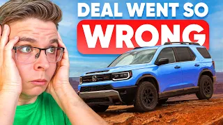 Argument with SALES MANAGER OVER A HONDA