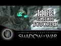 Middle-Earth Shadow of War - Hired by E-mail Glitch Tutorial Instantly recruit any Captain
