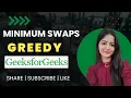Minimum Swaps GeeksforGeeks Problem of the Day