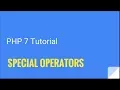 PHP 7 Ternary ans spaceship operators Tutorial Nr 7