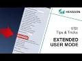 VISI Tips Tricks - Extended User mode