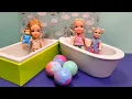 Bath fizz Elsa Anna toddlers - water fun