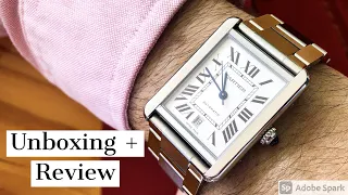 Cartier Unboxing Review Cartier Tank Solo XL Automatic Watch