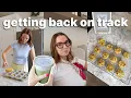 VLOG getting back on track what I eat meal prep in a week on a health journey