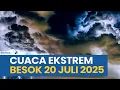 Download Lagu WASPADA! PERINGATAN DINI CUACA EKSTREM BESOK MINGGU 19 JULI 2025, CEK WILAYAH ANDA