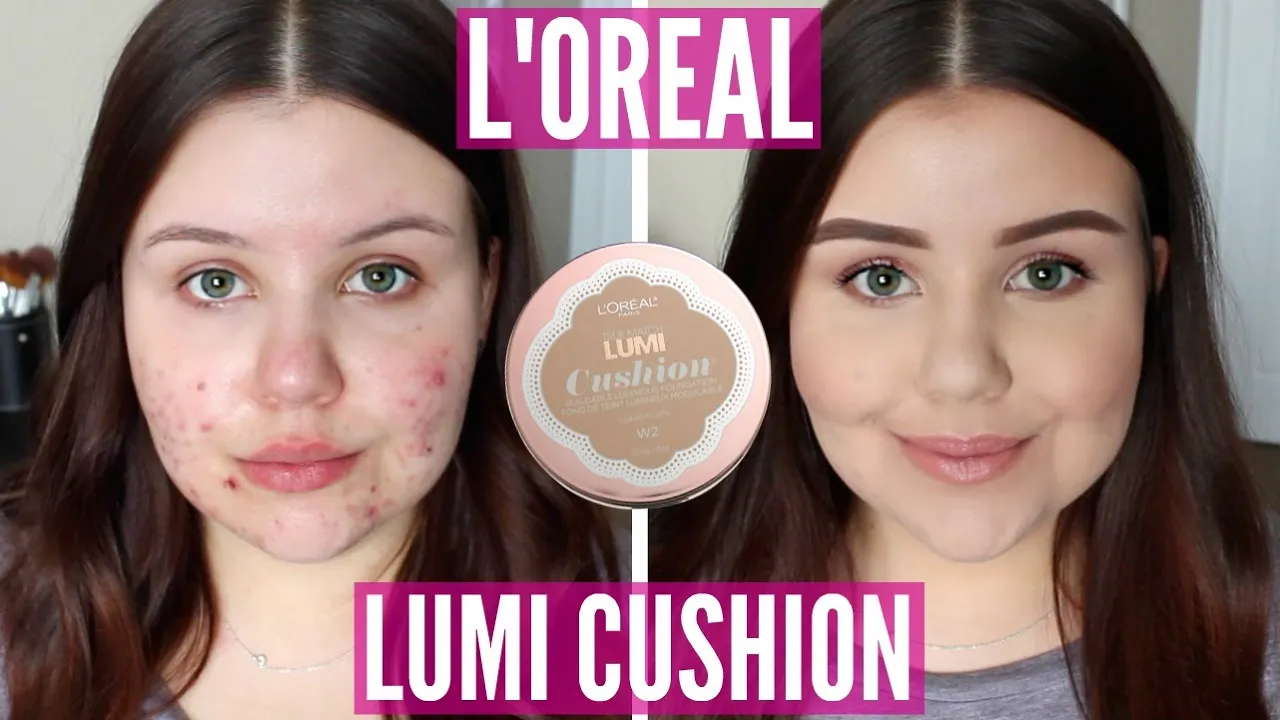 BRAND NEW! Loreal True Match Lumi Cushion Foundation Review/Demo. 