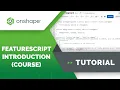 Introduction to Featurescript