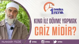 Kına ile dövme yapmak caiz midir?