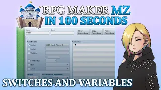 Switches and Variables RPG Maker MZ In 100 Seconds