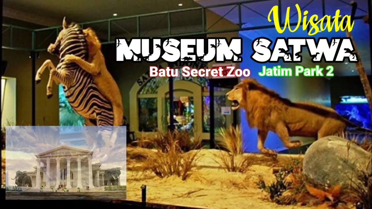 Suasana Batu Secret Zoo - Museum Satwa JATIMPARK 2