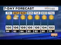 FORECAST Very hot temps continue for the Phoenix area