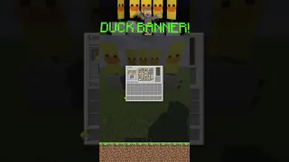 DUCK BANNER MINECRAFT