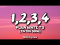 Download Lagu Plain White T's - 1, 2, 3, 4 (Lyrics) | Tiktok 🎵 there's only one thing two do three words for you