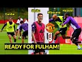 Download Lagu Sesko, Mbeumo, Cunha intense shooting drills in United training today before Fulham clash