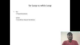 CDP Python Programming Day 4 Loops in Python for while