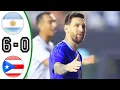 Download Lagu Argentina vs Puerto Rico 6-0 Highlights \u0026 All Goals | Lionel Messi 2025 HD