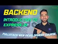 19 Introduction to Express JS in Nepali Bipin Budhathoki Nodejs Fullstack Course MERN