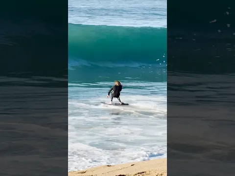 Sliding out to a perfect sand barrel