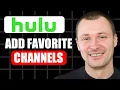 How To Add Favorite Channels On Hulu Step By Step
