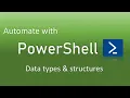 PowerShell Data type Data Structures QA Automation Alchemist